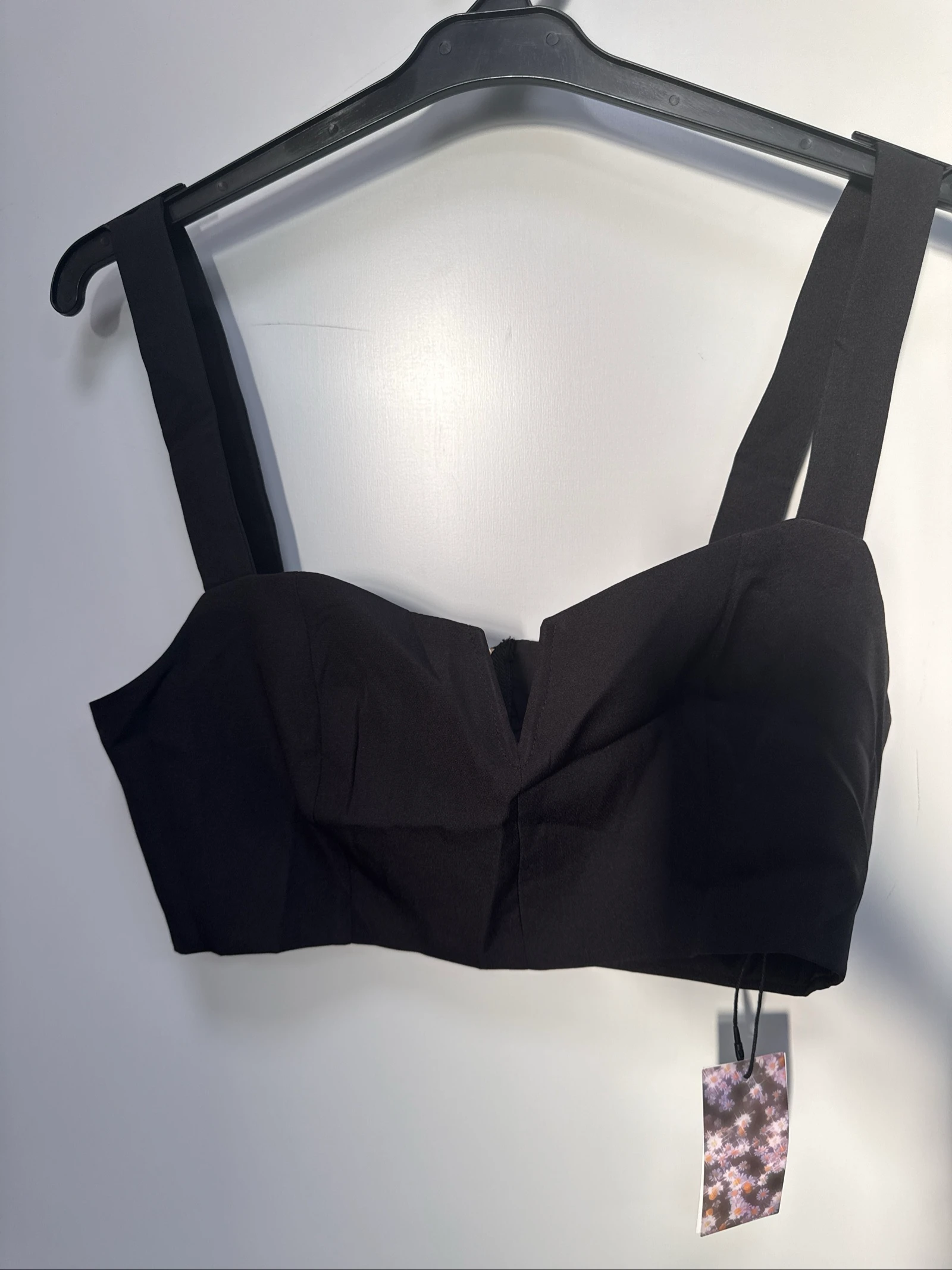 Top negro Cider mujer talla M nuevo con etiqueta